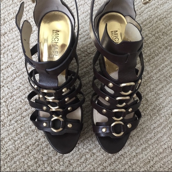 Micheal Kors Nadine platform wedge sandal - Picture 2 of 6